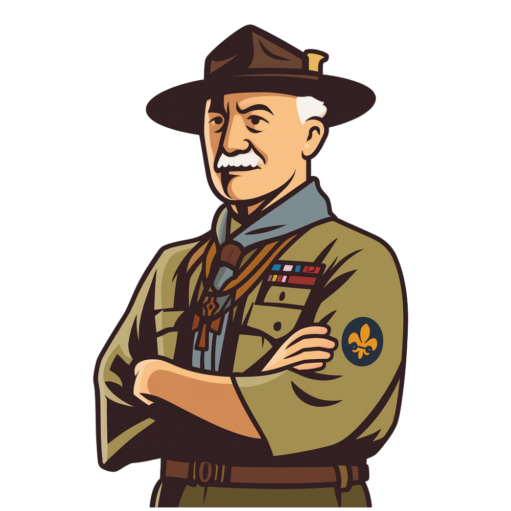 Ilustração de Baden-Powell